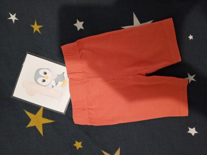 Legging "rose/saumon" _ 1 mois - photo numéro 2