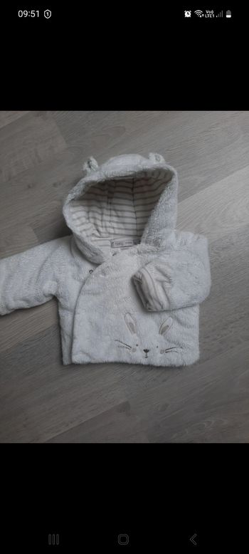 Manteau chaud 1 mois