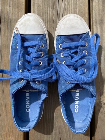 Converse all star bleu