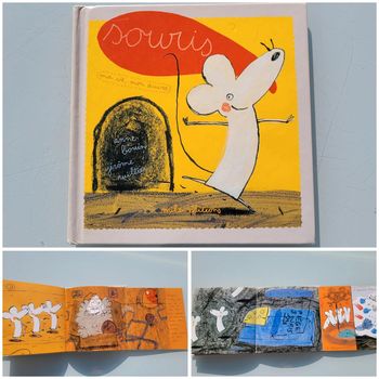 Joli lkvre à depliants 🐭 Souris 🐁 ma vie mon oeuvre (60)