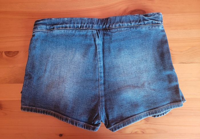 Short jupe en jean et ajustable - photo numéro 8