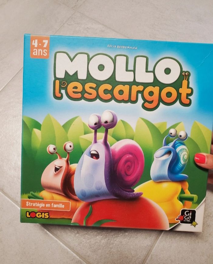 Jeu de société Gigamic Mollo l'escargot