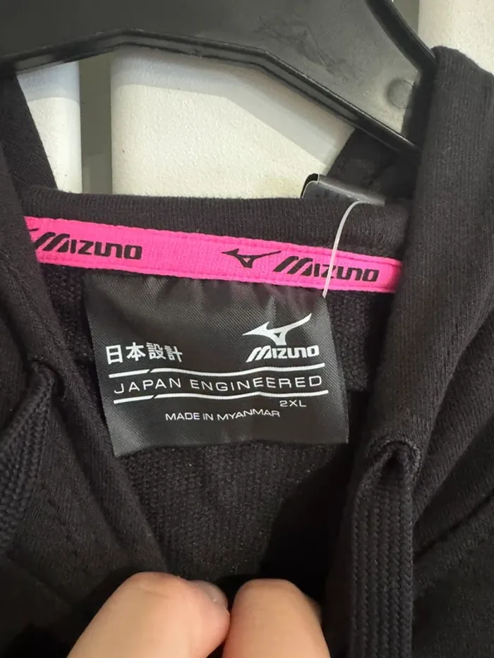 Sweat / Pull Mizuno Noir Taille XXL - photo numéro 4