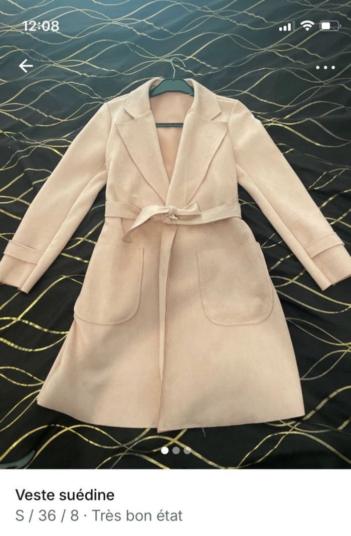 Veste suédine - photo numéro 3