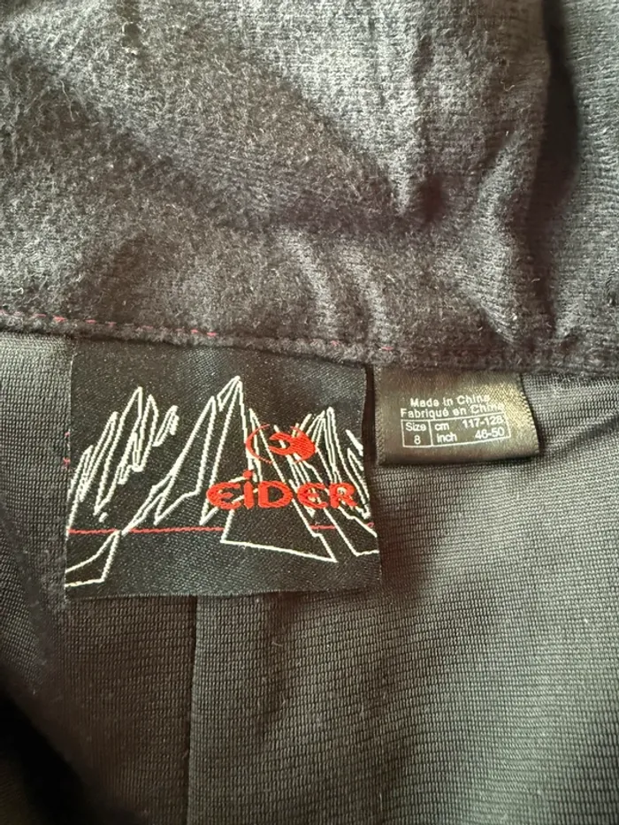 Pantalon rouge ski eider - photo numéro 4