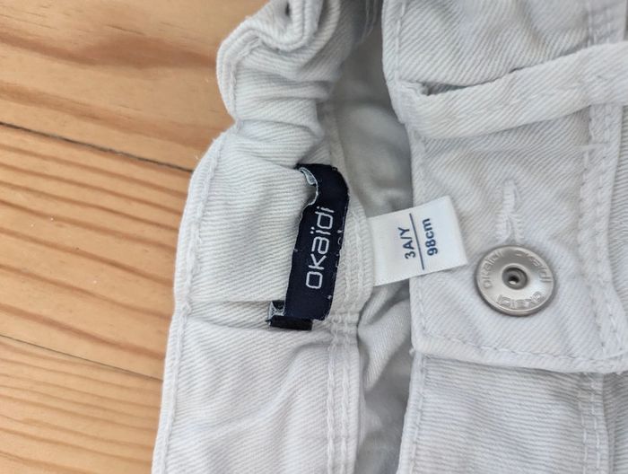 Short blanc, taille 3 ans chez Okaïdi - photo numéro 2