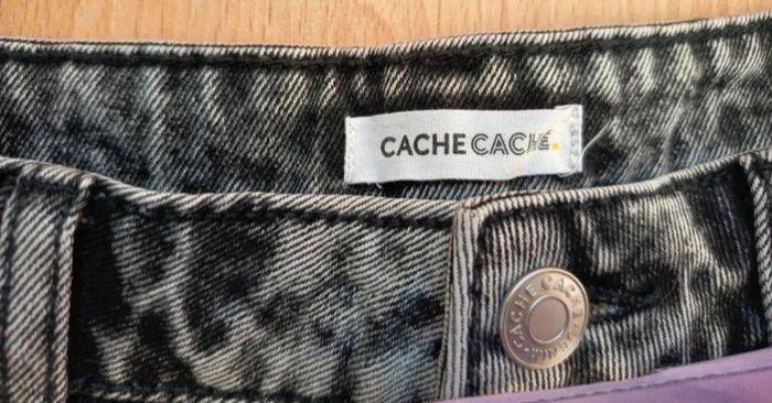 Short en jean Cache cache taille 38 - photo numéro 2
