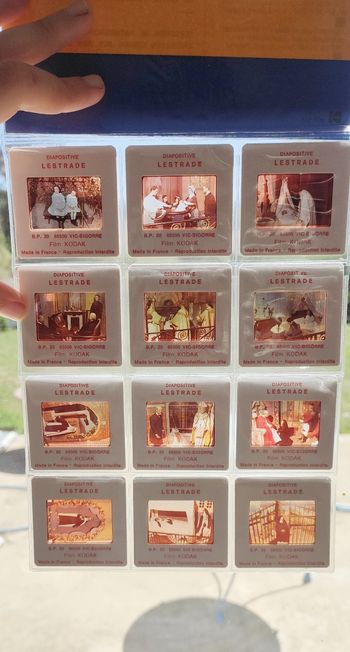 Lot diapositives Vic en Bigorre