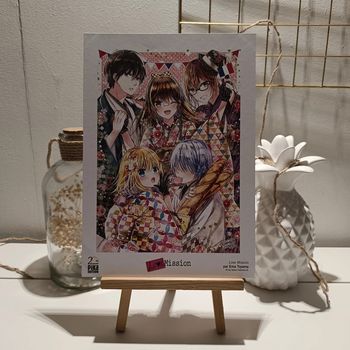 Ex-libris manga love mission 20 ans Pika