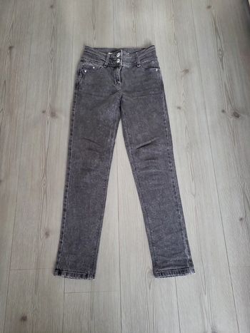 Jeans gris grain de malice t34 comme neuf