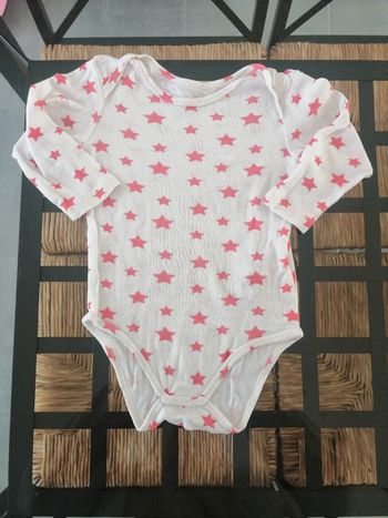 Body étoiles rose