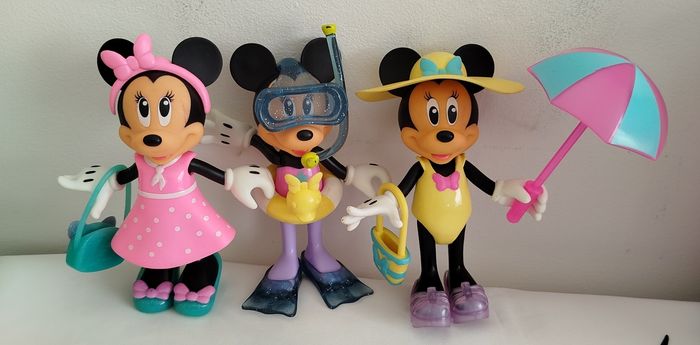 Défilé de Minnie et ses accessoires avec 3 personnages Minnie Fashionista Disney Imc toys - photo numéro 3