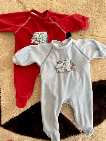 Lot 4 pyjamas 1 mois