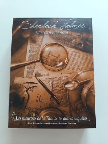 Jeu de société "SHERLOCK HOLMES" detective conseil
