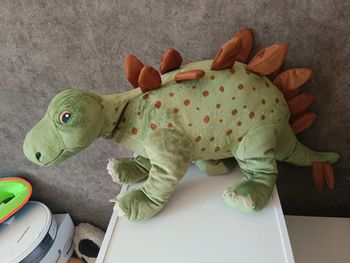 Doudou dinosaure stégosaure