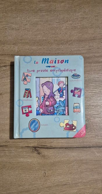 Livre puzzle encyclopédique La maison