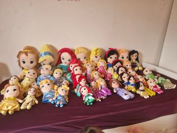 Divers peluches princesses disney