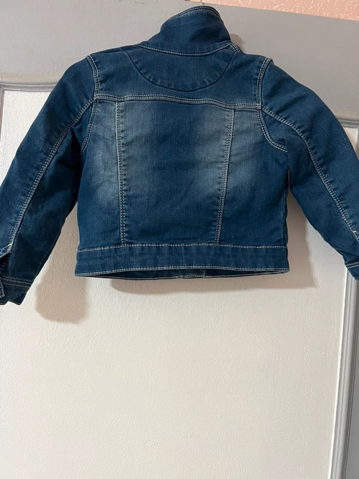 Veste en jean fille taille 4 ans marque Orchestra très bon état - photo numéro 3