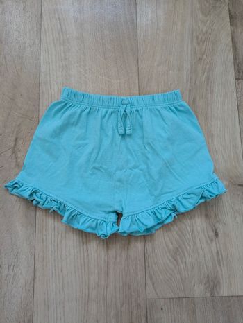Short turquoise été Tex 18 Mois