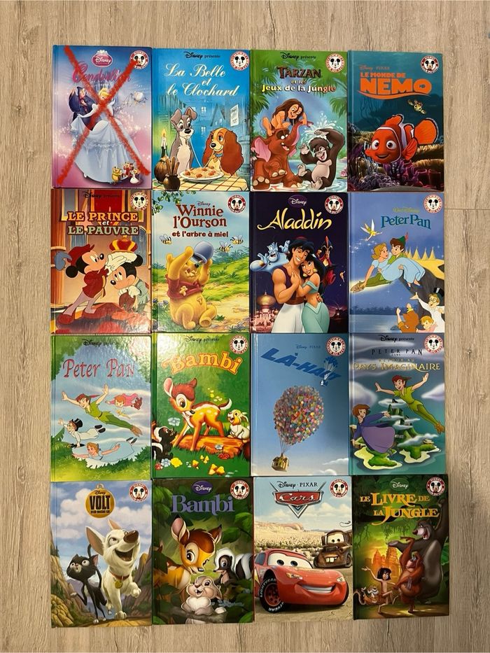 Livres Disney - 2,5€ l’unité
