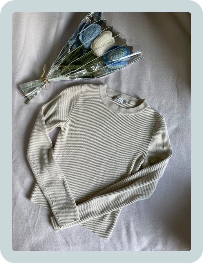 Pull court fille taille xs - photo numéro 2