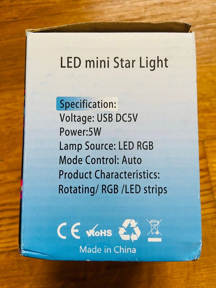 LED Mini Star Light - photo numéro 3