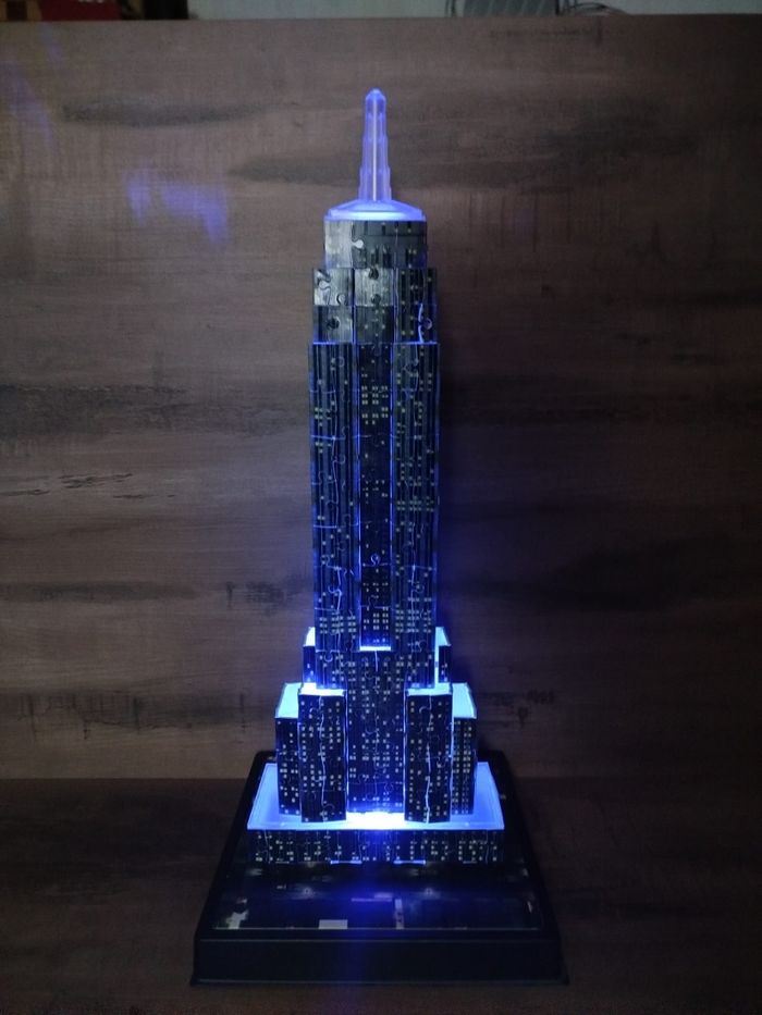 Puzzle 3D lumineux Empire State Building Night Édition Ravensburger - photo numéro 3