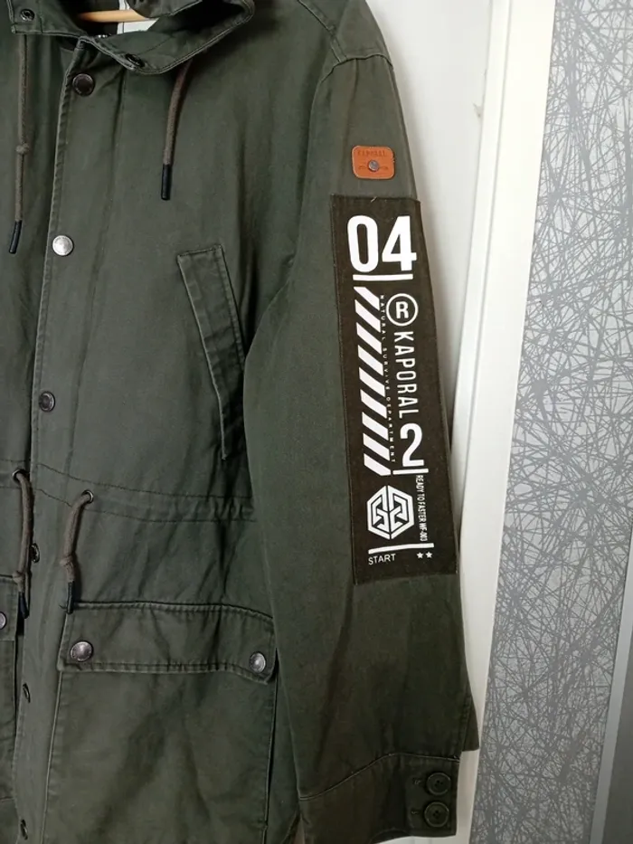Parka Kaki taille L de chez Kaporal - photo numéro 2