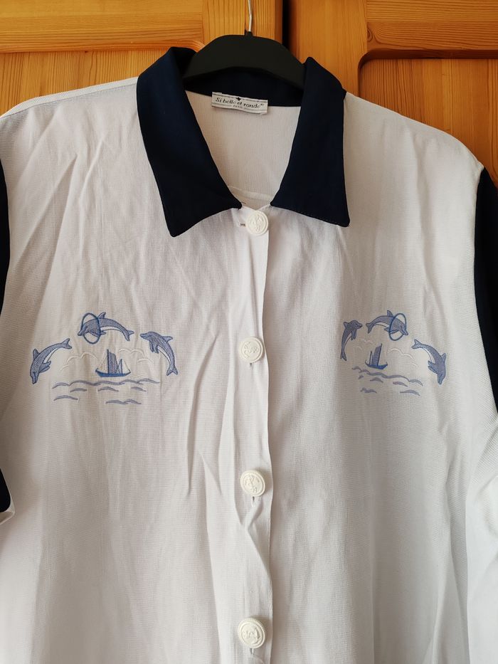 Chemise longue grande taille - photo numéro 3