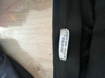 Jupe mi longue bershka kaki