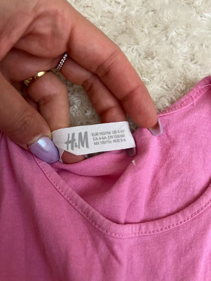 Robe 🐰 🩷 5ans 110cm H&M - photo numéro 3