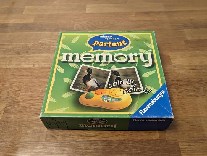 Memory Animaux familiers parlant Ravensburger