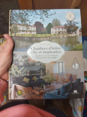 Livre "chambres d'hôtes chic et inspirantes"