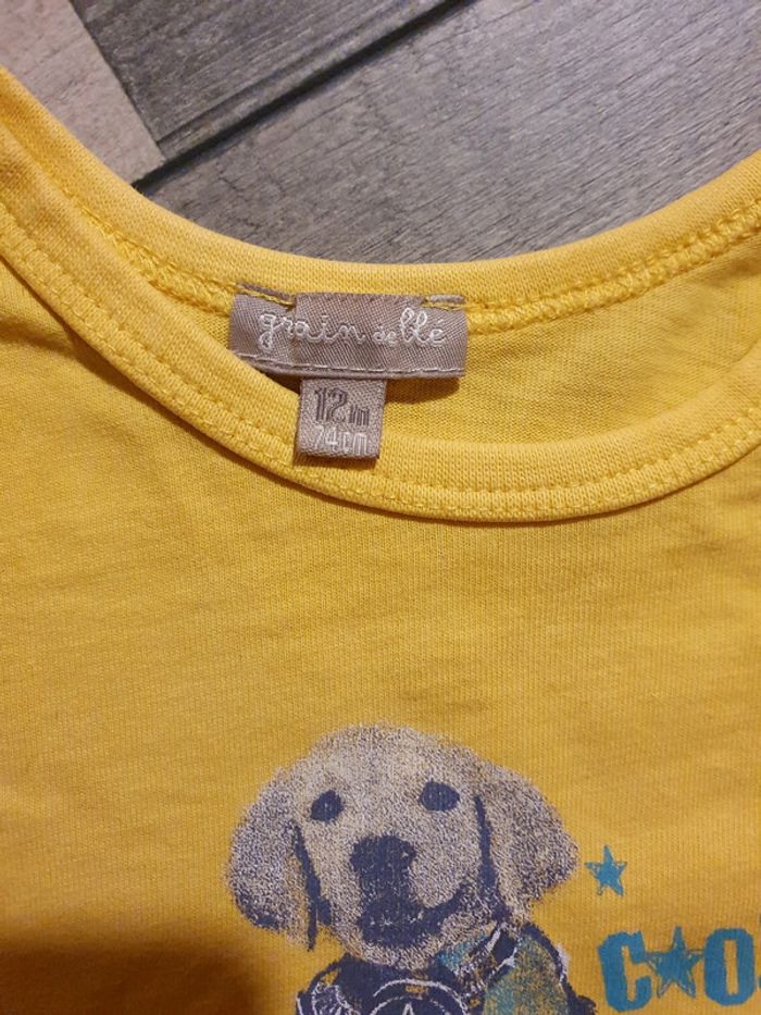 T shirt grain de blé 12 mois - photo numéro 2