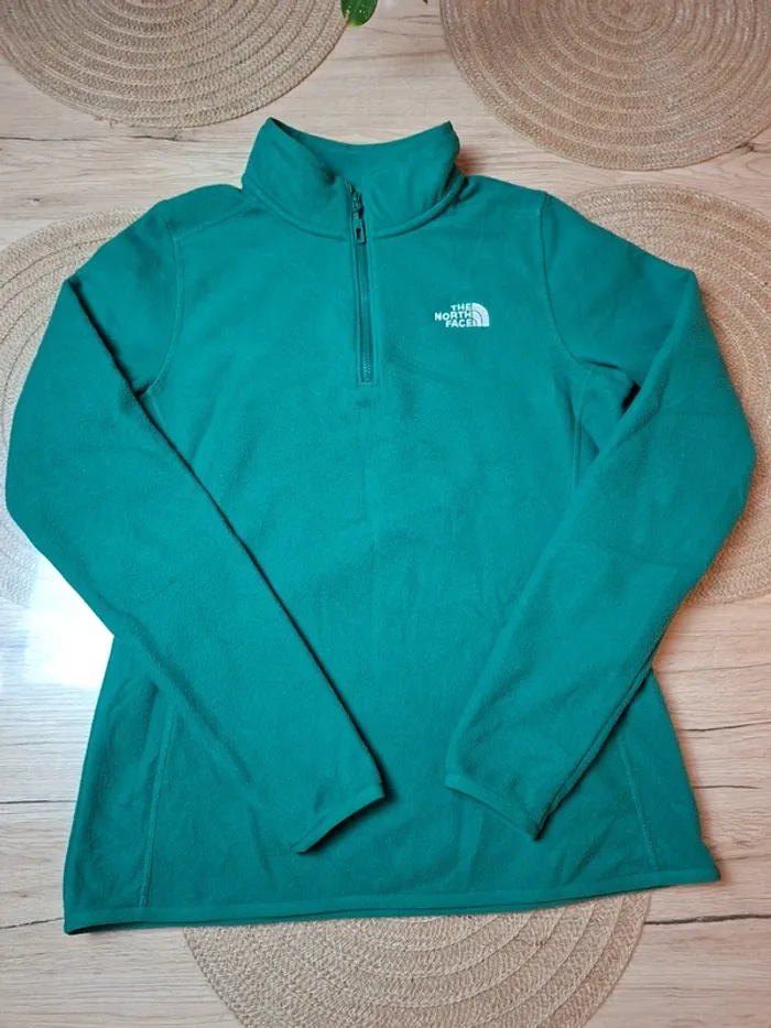 Polaire The North Face verte – Taille M – Très bon état (4) - photo numéro 9