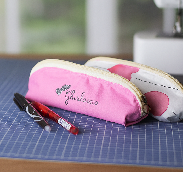 Trousse enfant personnalisée, sac à crayons, trousse originale enfant, trousse rentrée scolaire