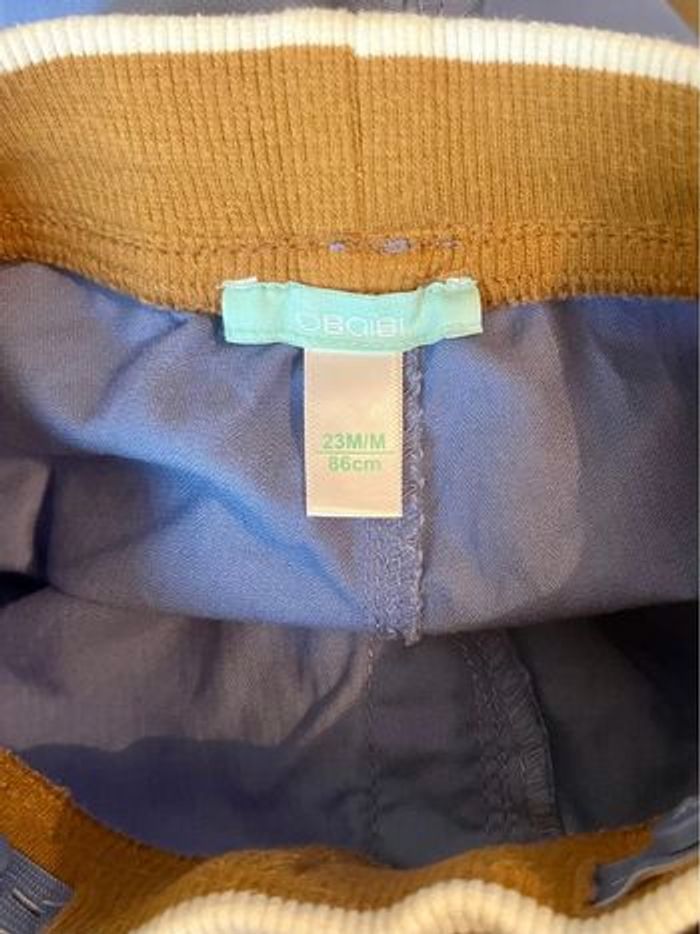 Short bleu taille 23 mois - photo numéro 4