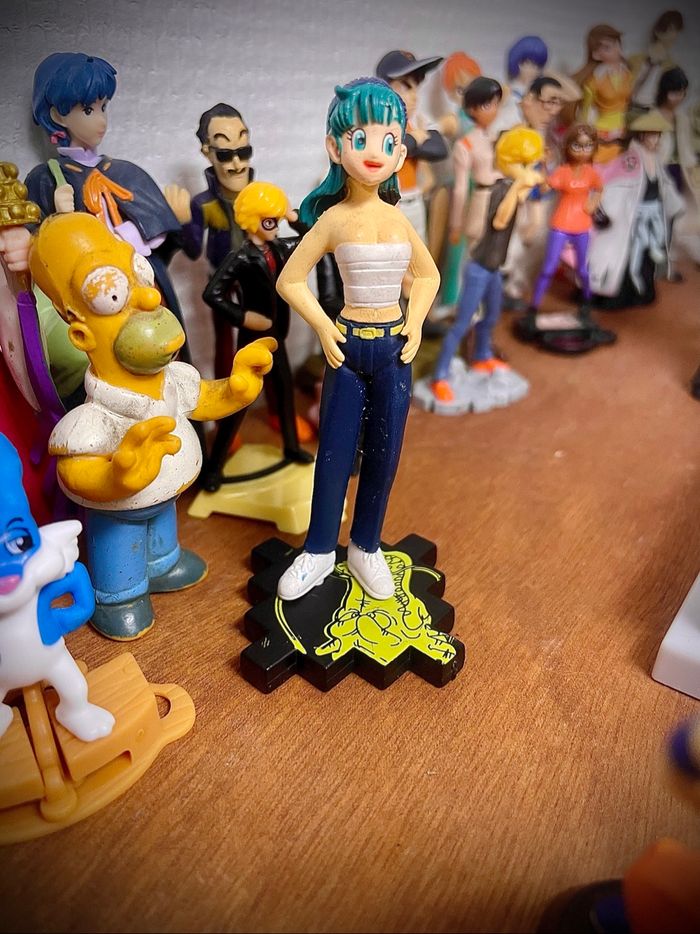 Figurine dragon ball gashapon Bulma - photo numéro 3