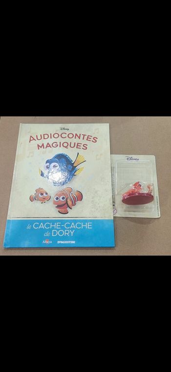 Numero130 des audiocontes Magiques Altaya disney deagostini livre et figurine audio conte compte
