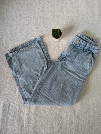 👖 Jean wide leg Primark – 9/10 ans
