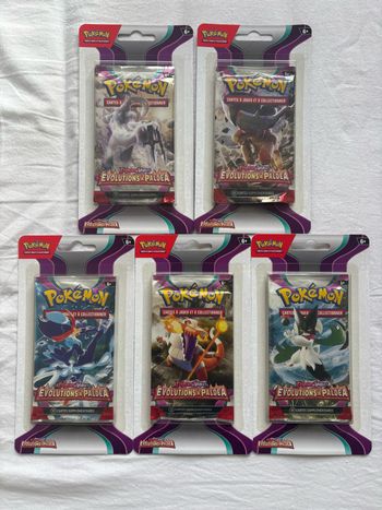 Artset de Blisters boosters EV2