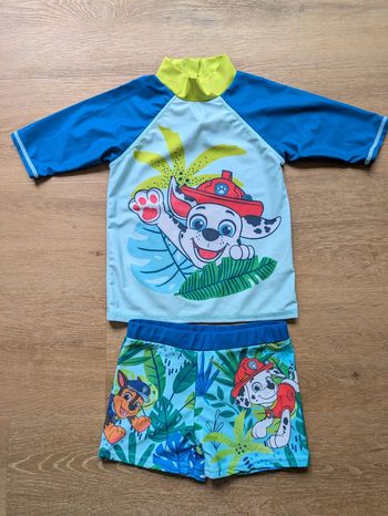 Ensemble plage piscine anti uv 6 ans