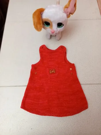 Robe rouge orchestra taille 3mois très bonne etat