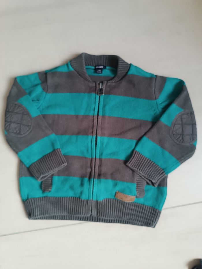 Gilet manches longues