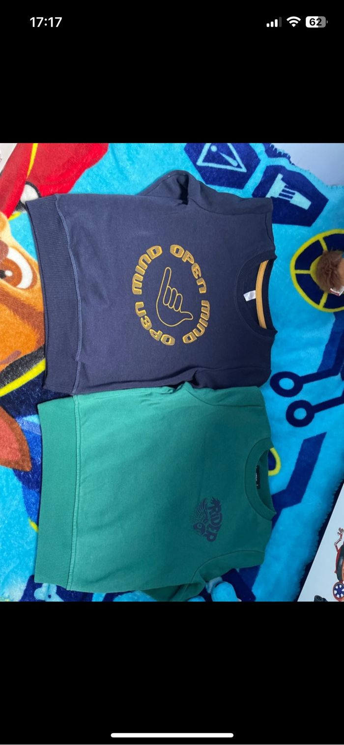 Lots de trois pulls garçon