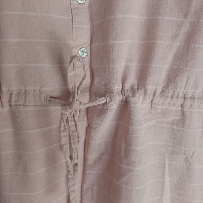 Jolie robe été T44 coton et lin non doublée - photo numéro 4