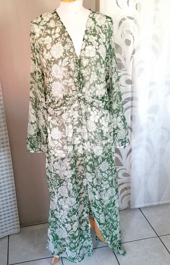 Robe été longue légère Mango voile. T44. 