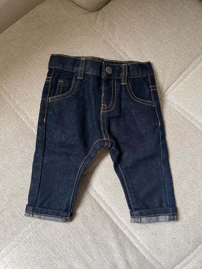 Jean garçon bleu foncé