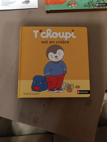 T'choupi est en colère