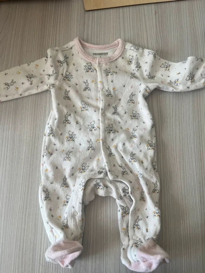 Lot 5 pyjamas 3 mois diverses marques - photo numéro 6